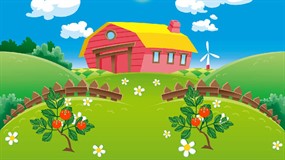 西红柿树生长flash动画